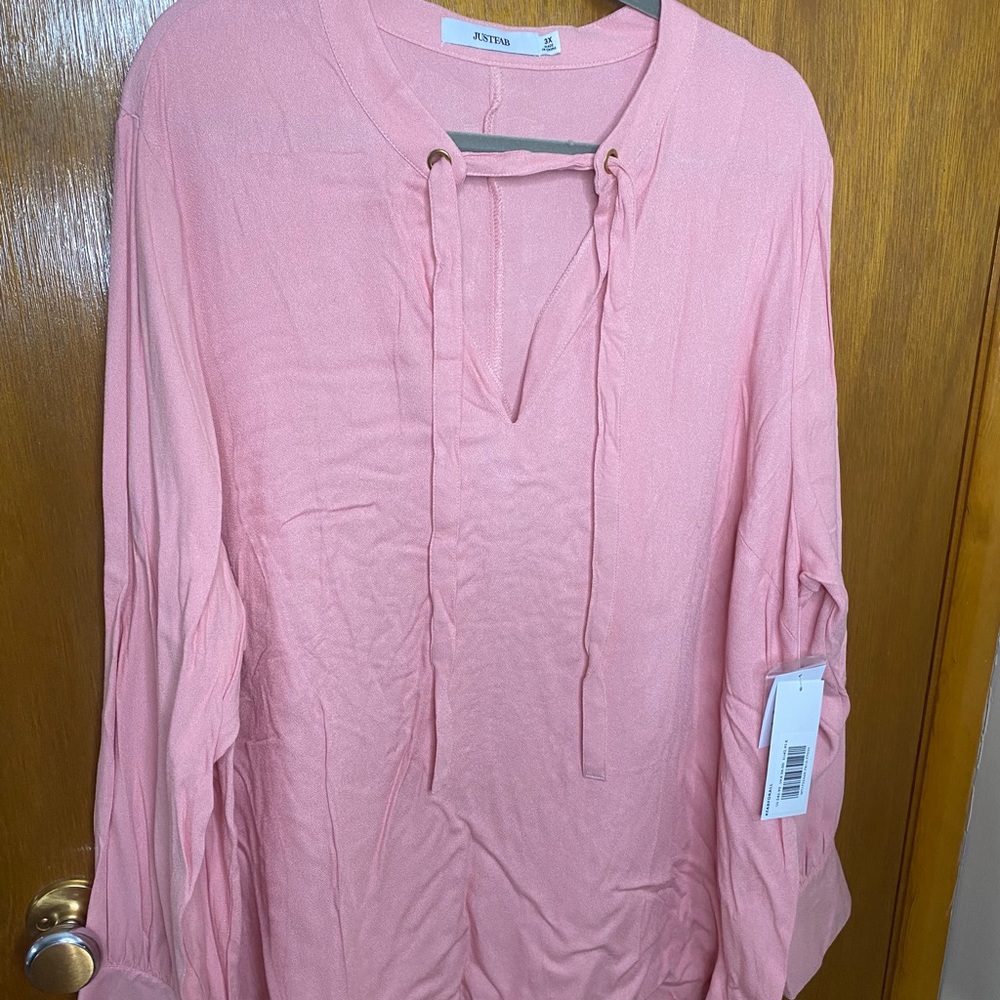 Brand new Pink tunic top